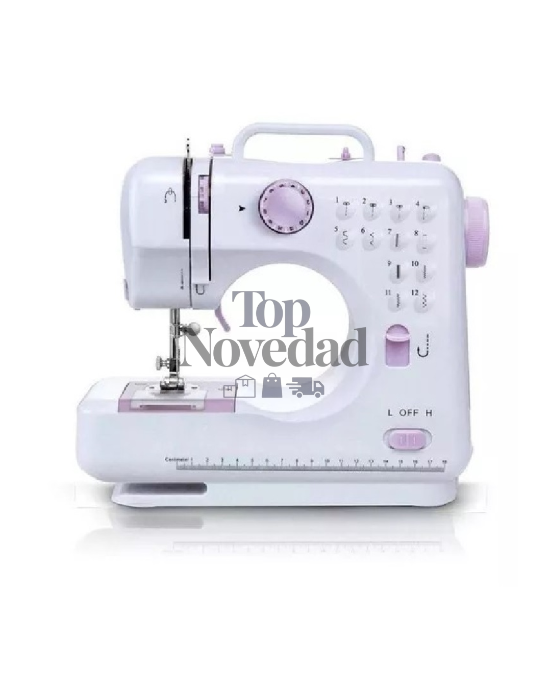 MINI MÁQUINA DE COSER PORTÁTIL DE 12 PUNTOS