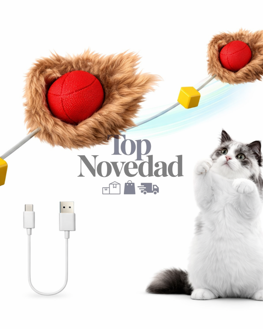 JUGUETE INTERACTIVO PARA GATOS