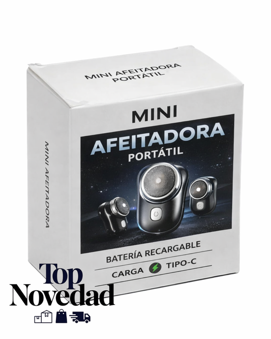 Mini Afeitador Eléctrico Portátil