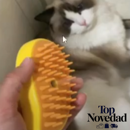 Cepillo de Vapor 3 en 1 para Mascotas
